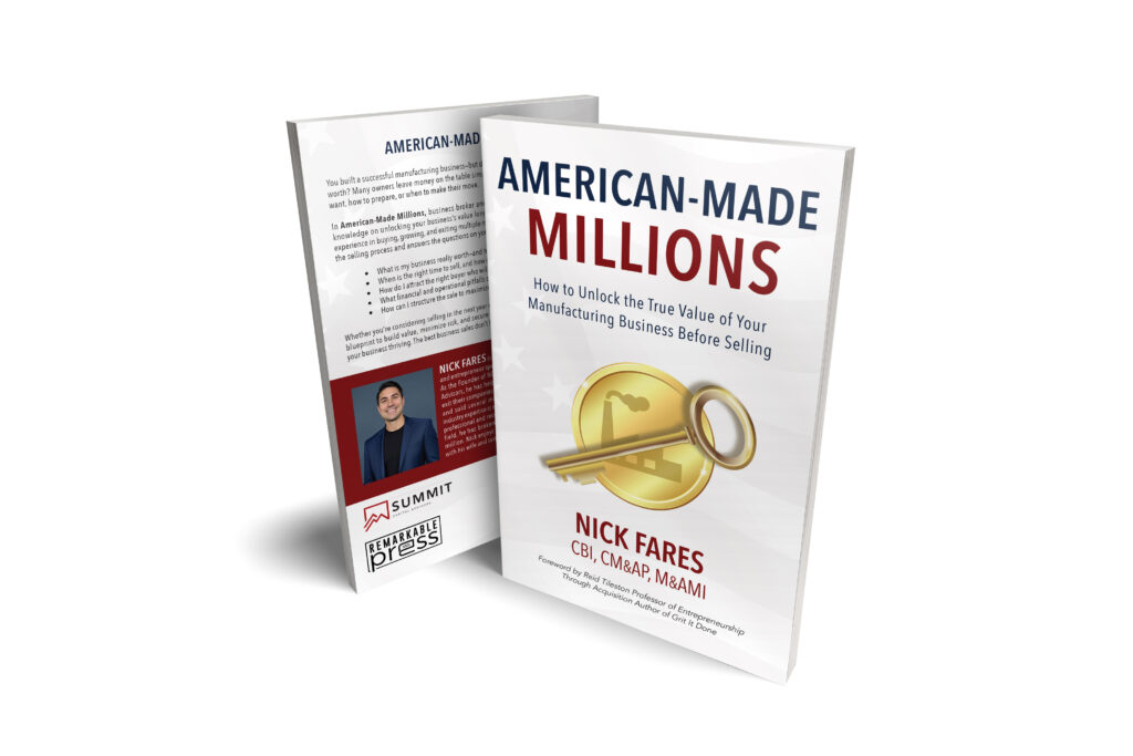 What It Means to Be Named a Notable M&A Dealmaker by Crain’s Cleveland Business author of American-Made Millions: How to Unlock the True Value of Your Manufacturing Business Before Selling