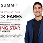 Nick Fares of Summit Capital Advisors – 2026 Smart Business Dealmakers Rising Star Award Winner